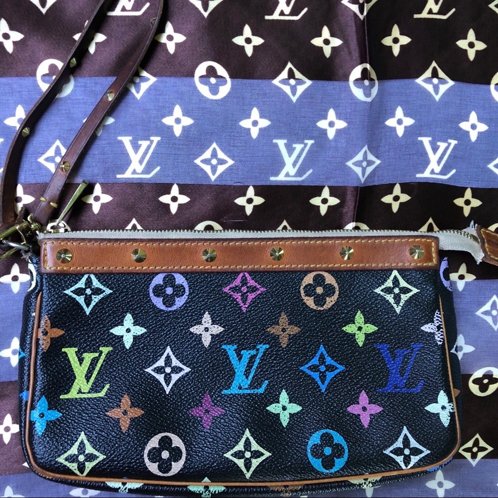 Louis Vuitton multicolor pouchette